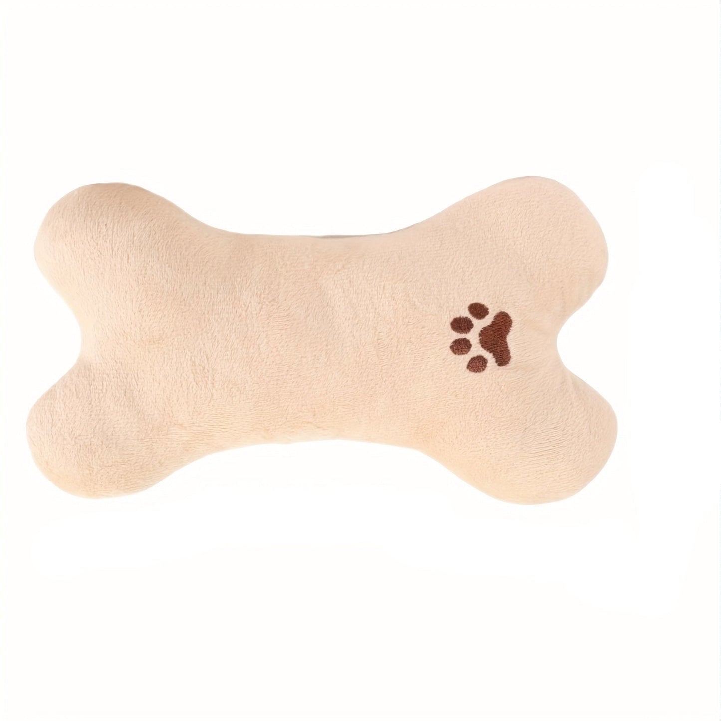 Bone-Shaped Plush Pet Pillow for Small to Medium Dogs & Cats – Washable Comfort