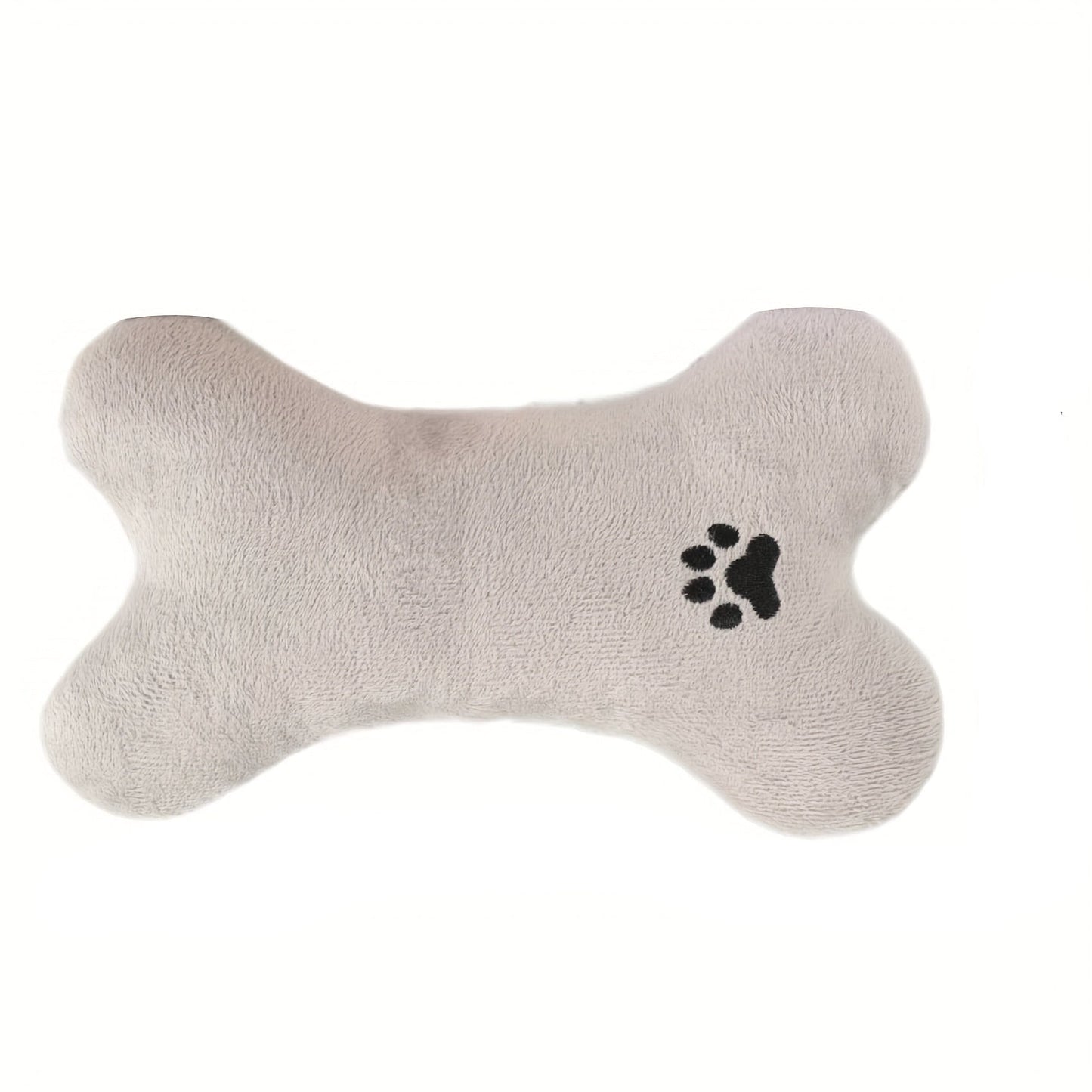 Bone-Shaped Plush Pet Pillow for Small to Medium Dogs & Cats – Washable Comfort