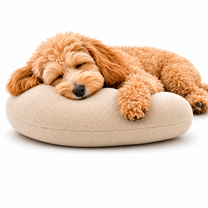 Ergonomic Dog Neck Support Pillow for Restful Sleep – Soft Plush Design