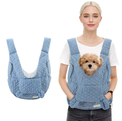 Extra Large Dog Carrier Bag for Small Pets - Comfortable, Waterproof Travel Bag with Ergonomic Design and Adjustable Straps