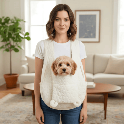 Extra Large Dog Carrier Bag for Small Pets - Comfortable, Waterproof Travel Bag with Ergonomic Design and Adjustable Straps