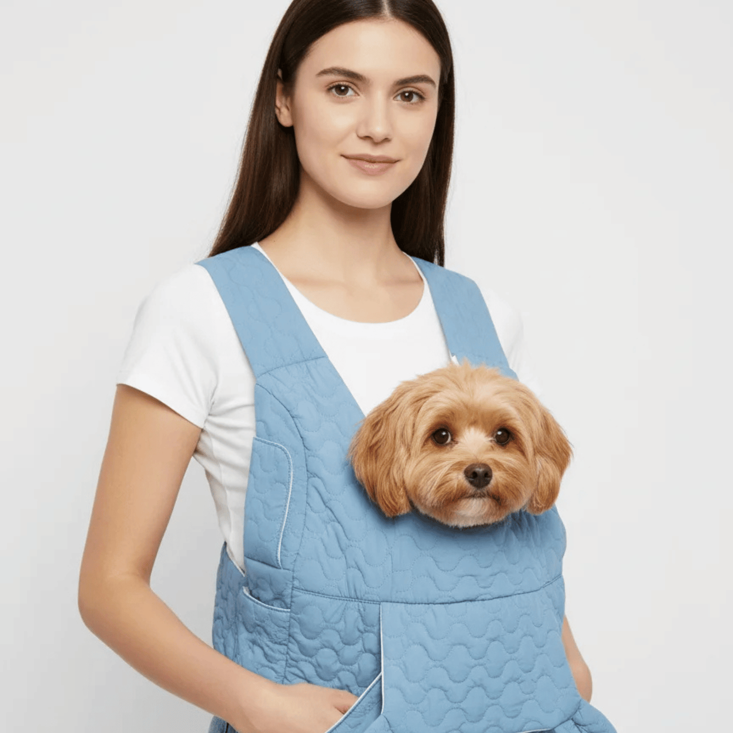 Extra Large Dog Carrier Bag for Small Pets - Comfortable, Waterproof Travel Bag with Ergonomic Design and Adjustable Straps