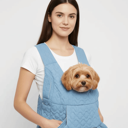 Extra Large Dog Carrier Bag for Small Pets - Comfortable, Waterproof Travel Bag with Ergonomic Design and Adjustable Straps