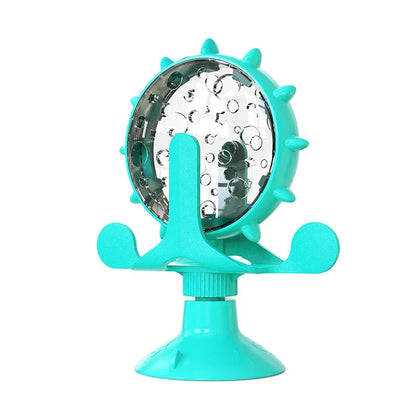Interactive Ferris Wheel Treat Dispenser for Cats and Small Dogs – Multifunctional Toy for Slower Eating and Mental Stimulation