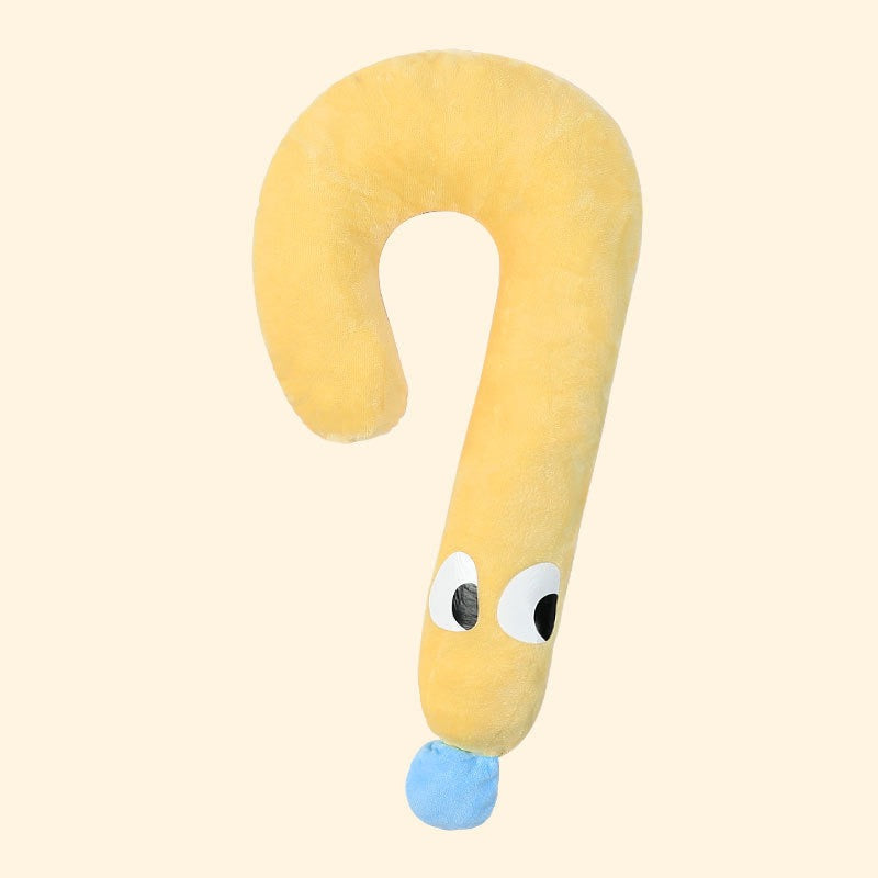Plush Pet Pillow with Washable Half-Donut Design – Cozy Bed for Cats & Dogs