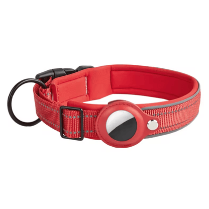 SmartTag Mini Tracker with Reflective Collar for iOS – Pet Locator Device