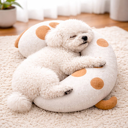 Washable Dog Pillow Headrest for Comfortable Pet Relaxation